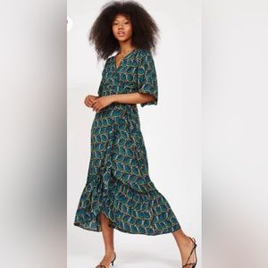 Wrap dress by Salt & Silk